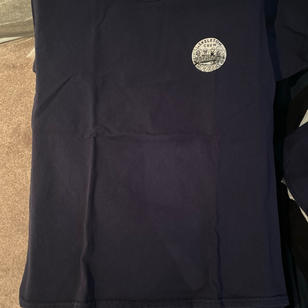 Skeleton Crew Navy Blue T-Shirt